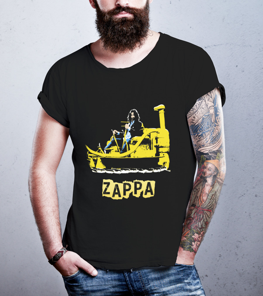 Zappa Bulldozer Yellow T-Shirt