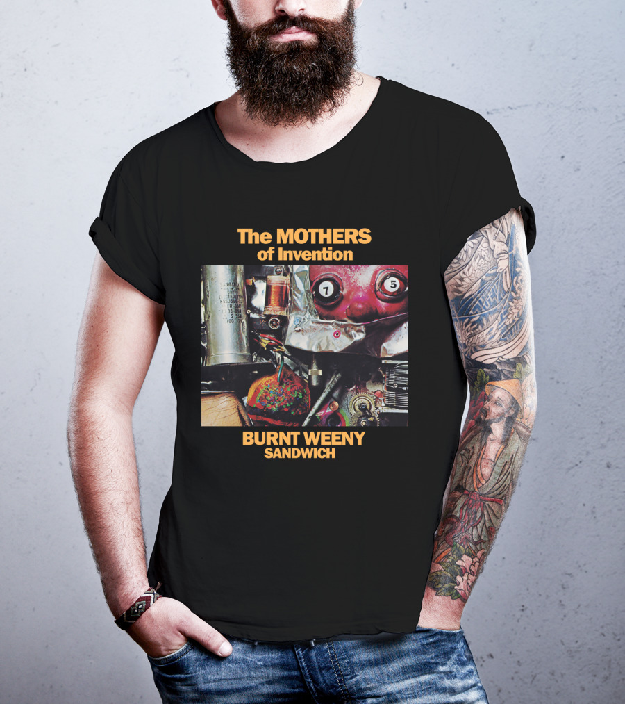 The Mothers Of Invention Burnt Weeny Sandwich Vintage Album Cover T-Shirt