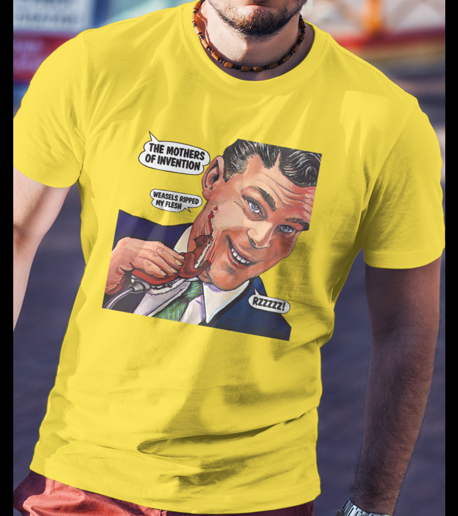 The Mothers Of Invention Weasels Ripped My Flesh Rzzzzz! Tmoi T-Shirt