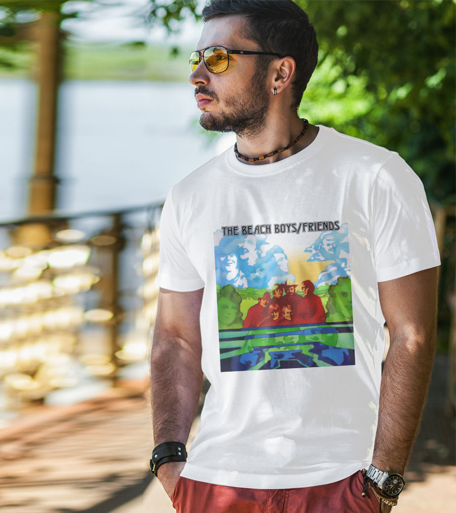 The Beach Boys Friends Album Cover Art T-Shirt