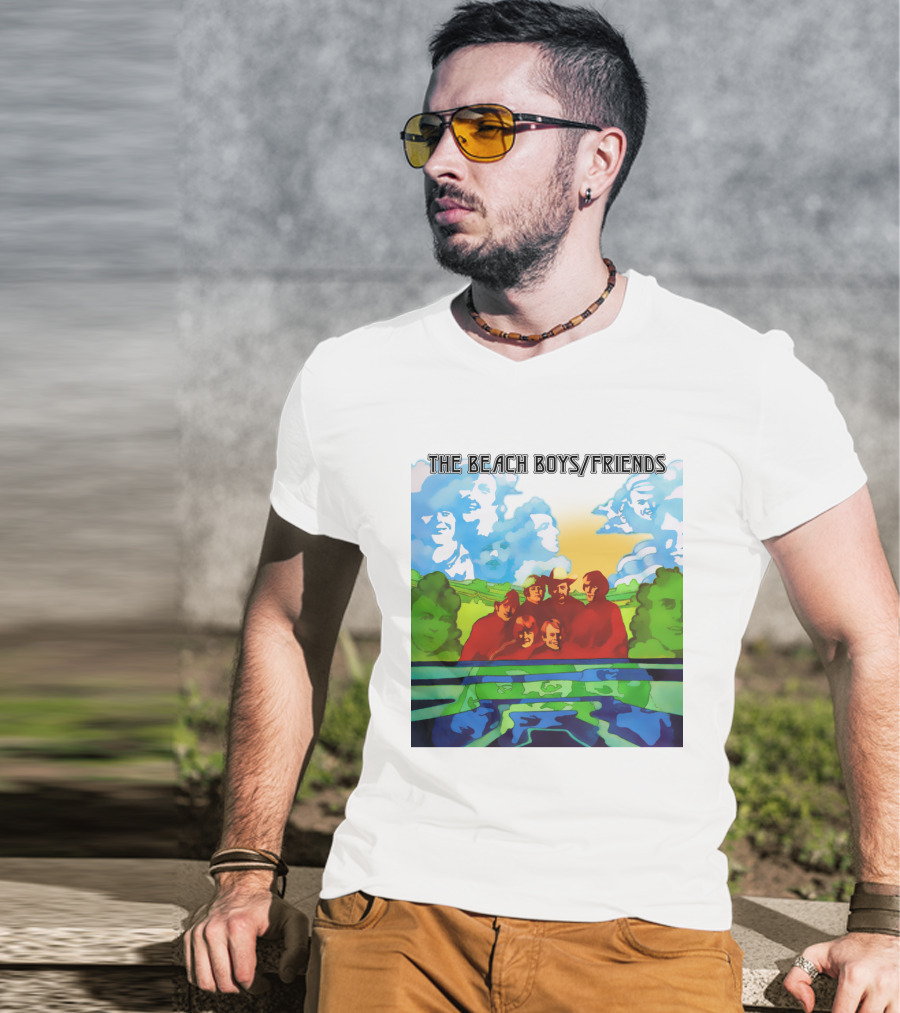 The Beach Boys Friends Album Cover Art T-Shirt