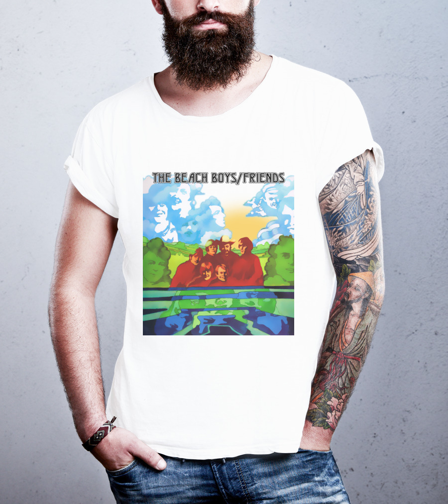 The Beach Boys Friends Album Cover Art T-Shirt