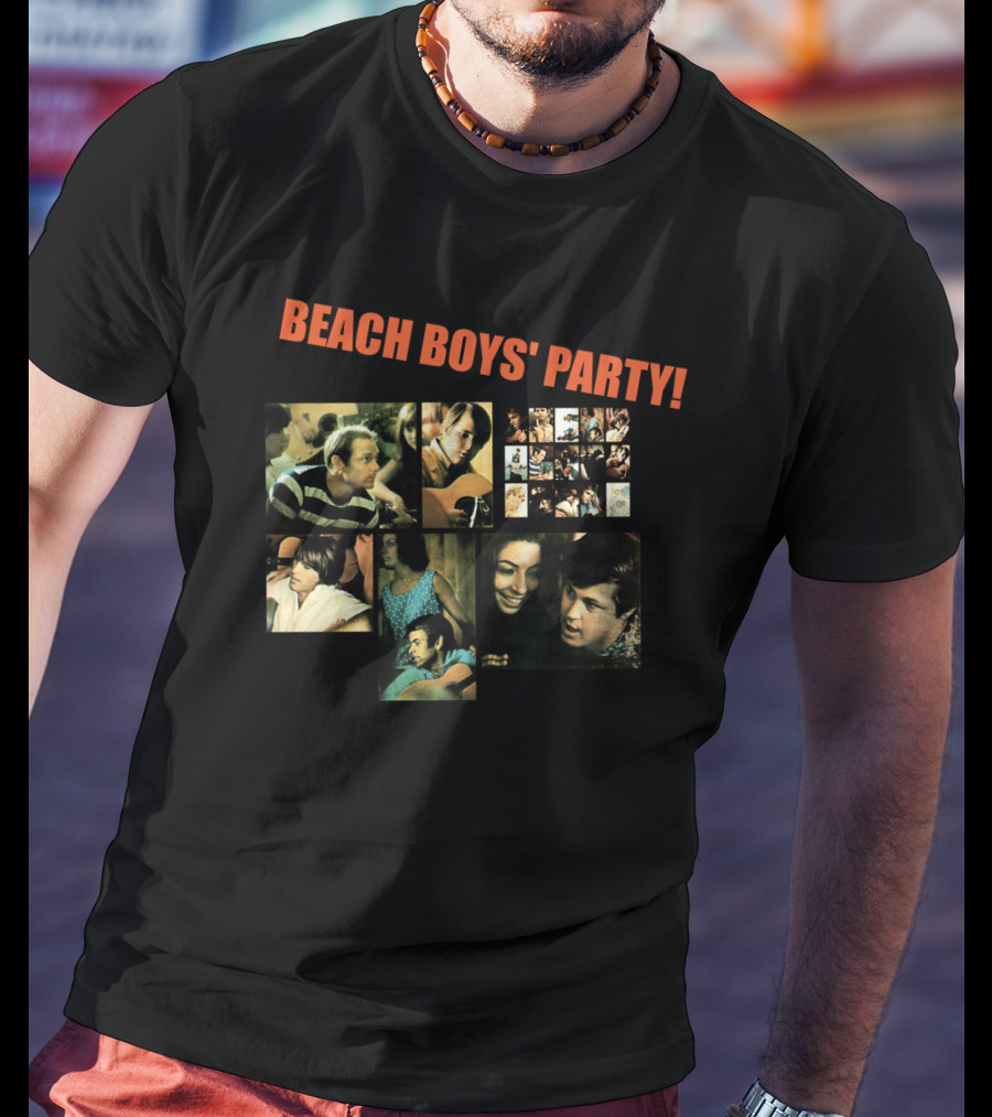 Beach Boys' Party! Album Collage Retro Theme Tbb T-Shirt