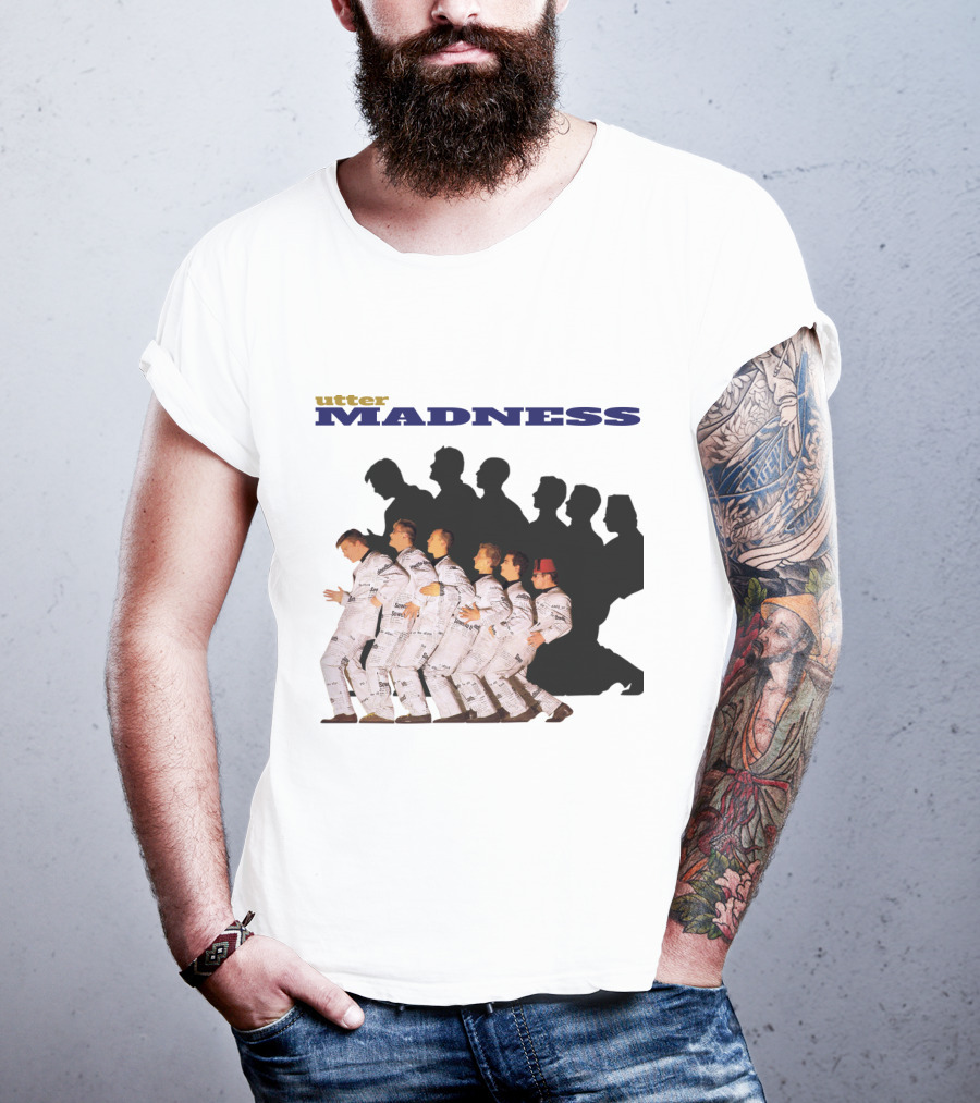 Utter Madness Silhouettes And Dancing Men T-Shirt