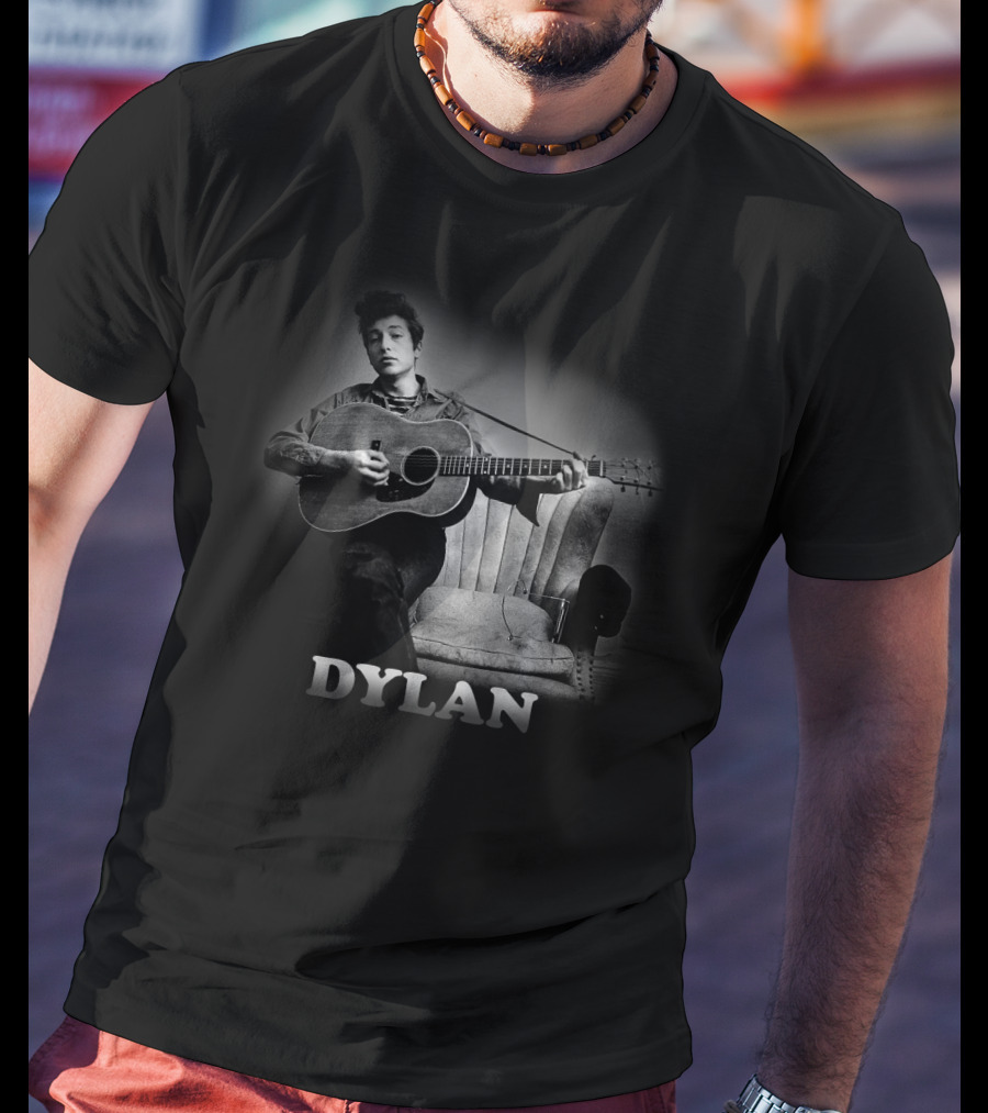 Dylan Acoustic Guitar Session T-Shirt