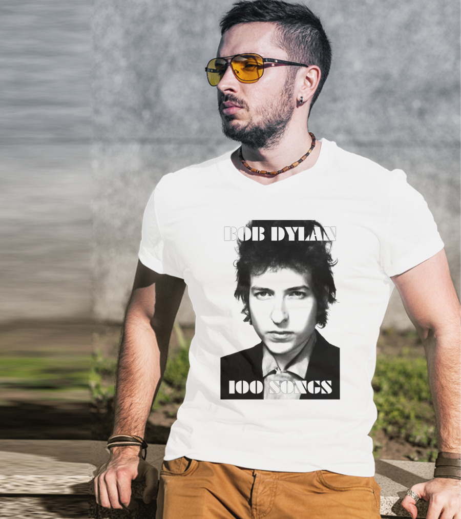 Bob Dylan 100 Songs T-Shirt