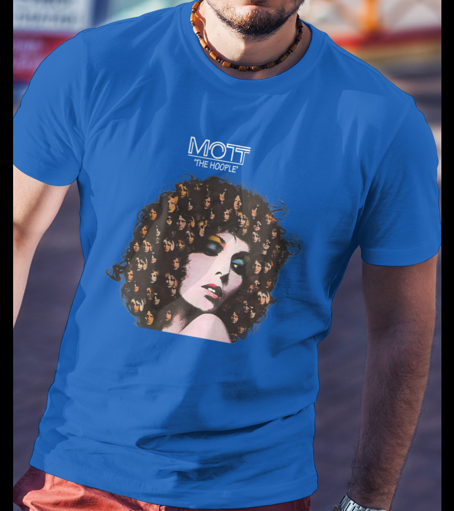 Mott The Hoople Vintage Band Collage T-Shirt