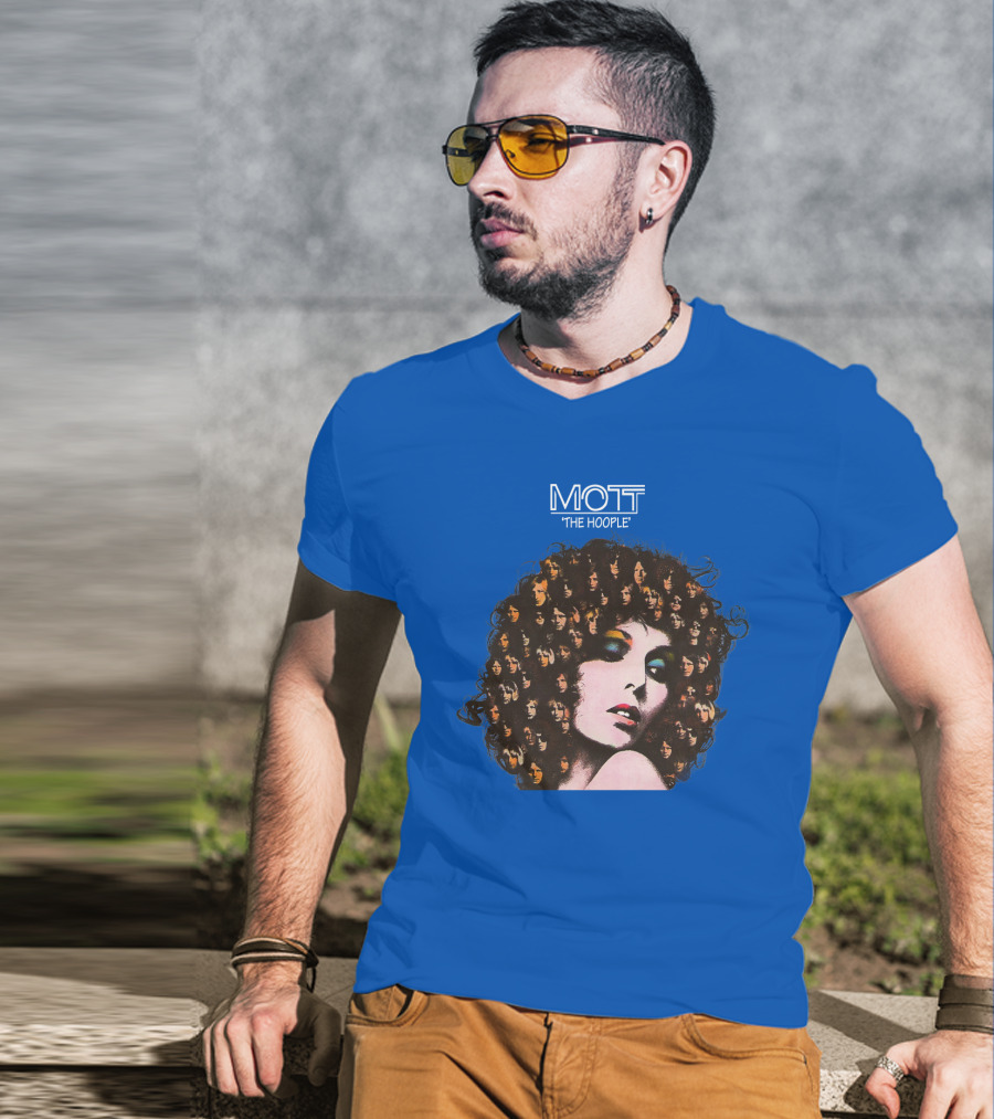 Mott The Hoople Vintage Band Collage T-Shirt