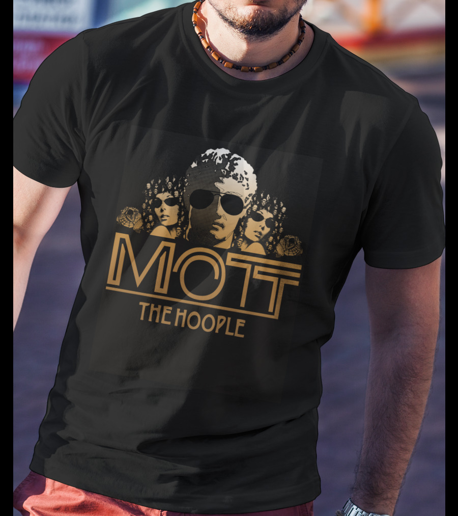 Mott The Hoople Vintage Sunglasses Trio T-Shirt