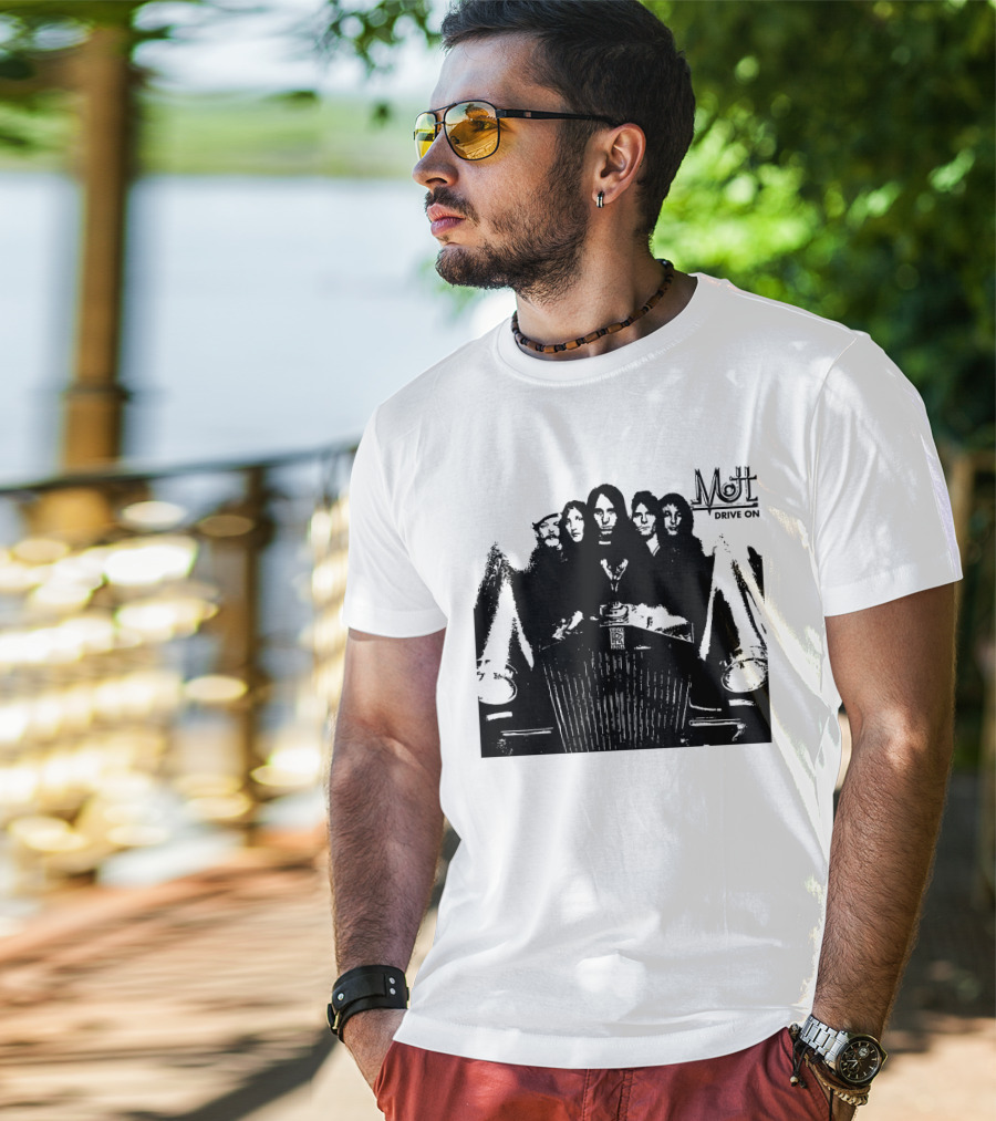 Mott Drive On Band With Rolls-Royce Front T-Shirt