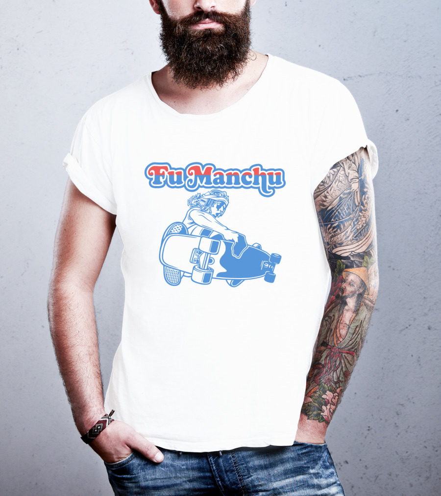 Fu Manchu Skateboarding T-Shirt