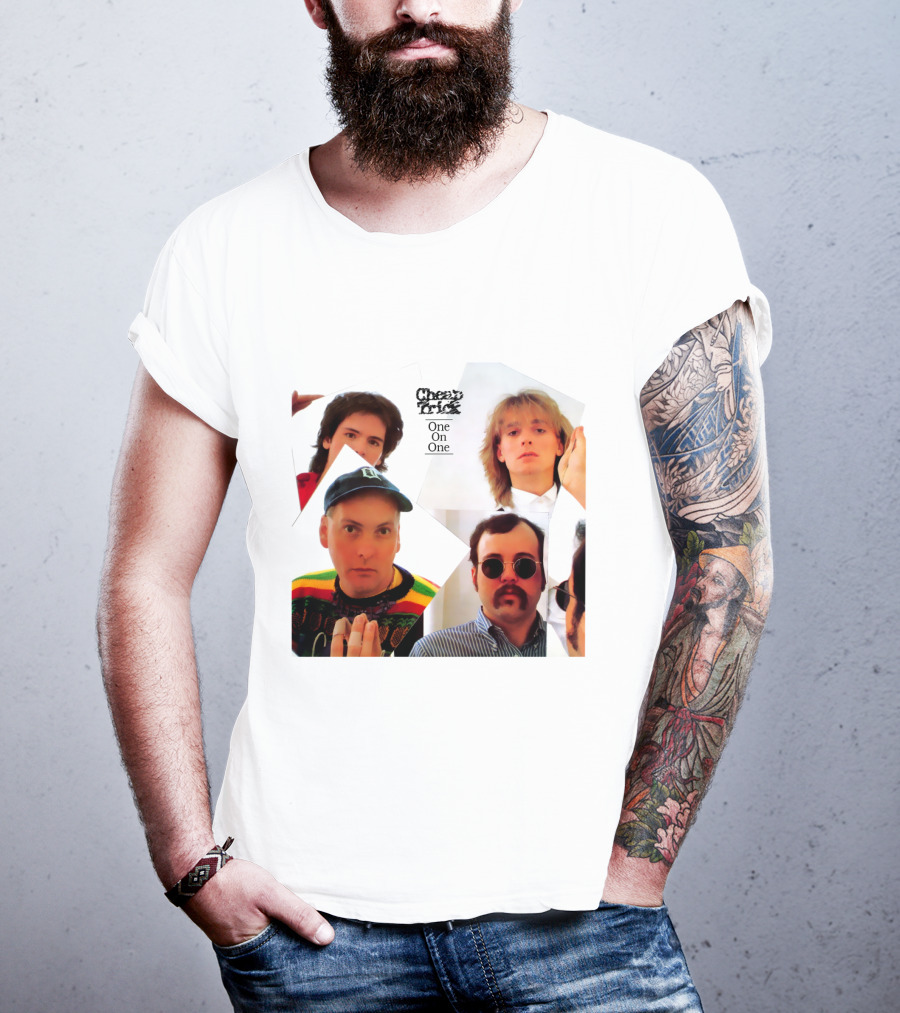 Cheap Trick One On One Album Cover T-Shirt