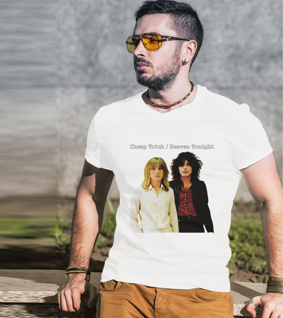 Cheap Trick Heaven Tonight Album Cover 1978 T-Shirt