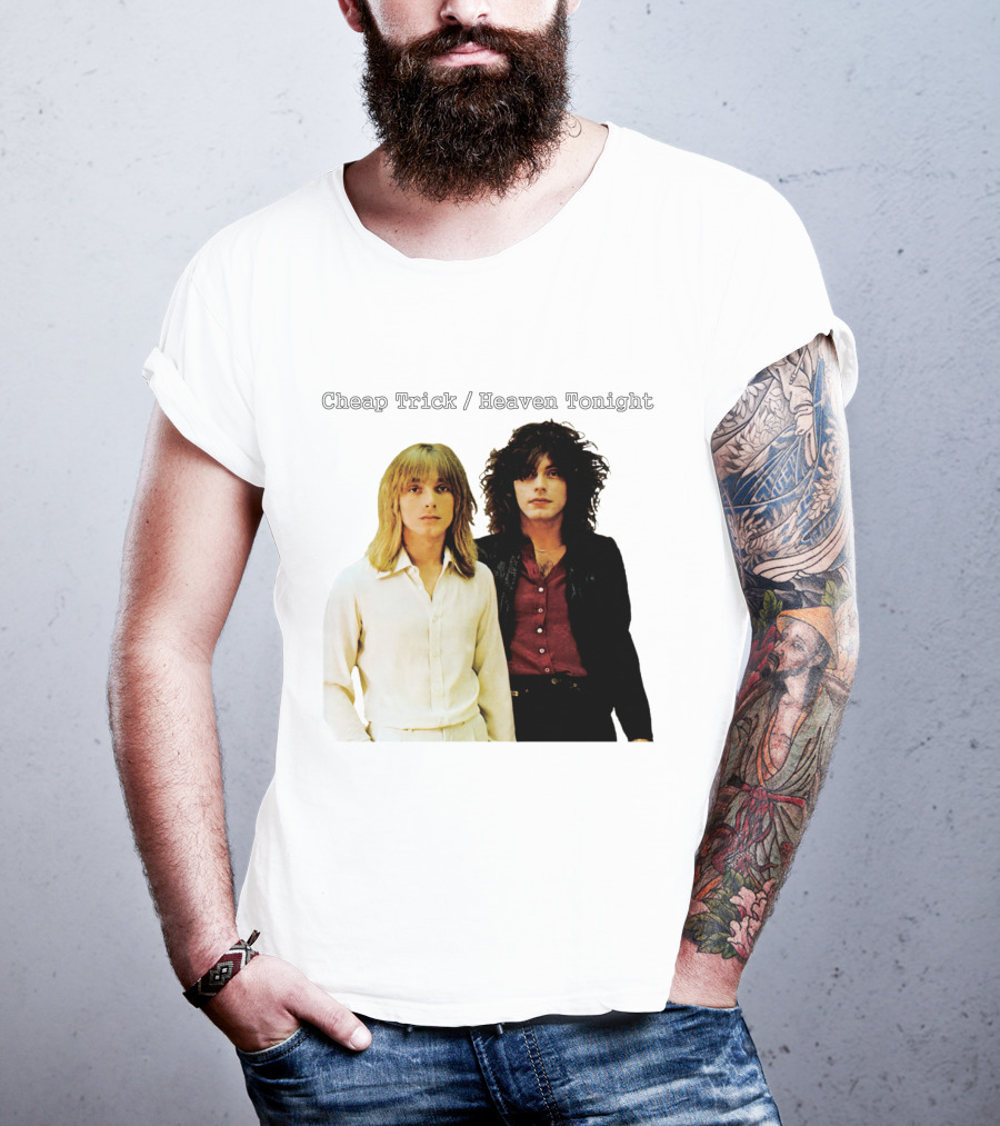 Cheap Trick Heaven Tonight Album Cover 1978 T-Shirt