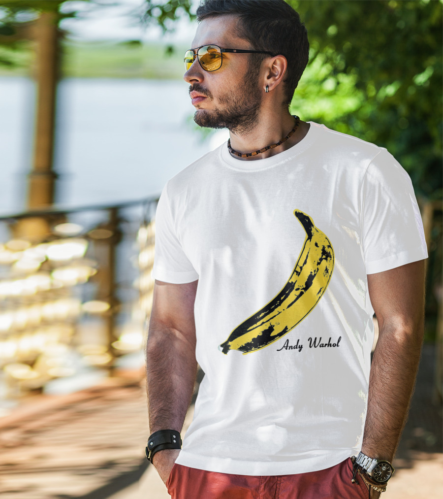 Andy Warhol Banana Art Tvu T-Shirt