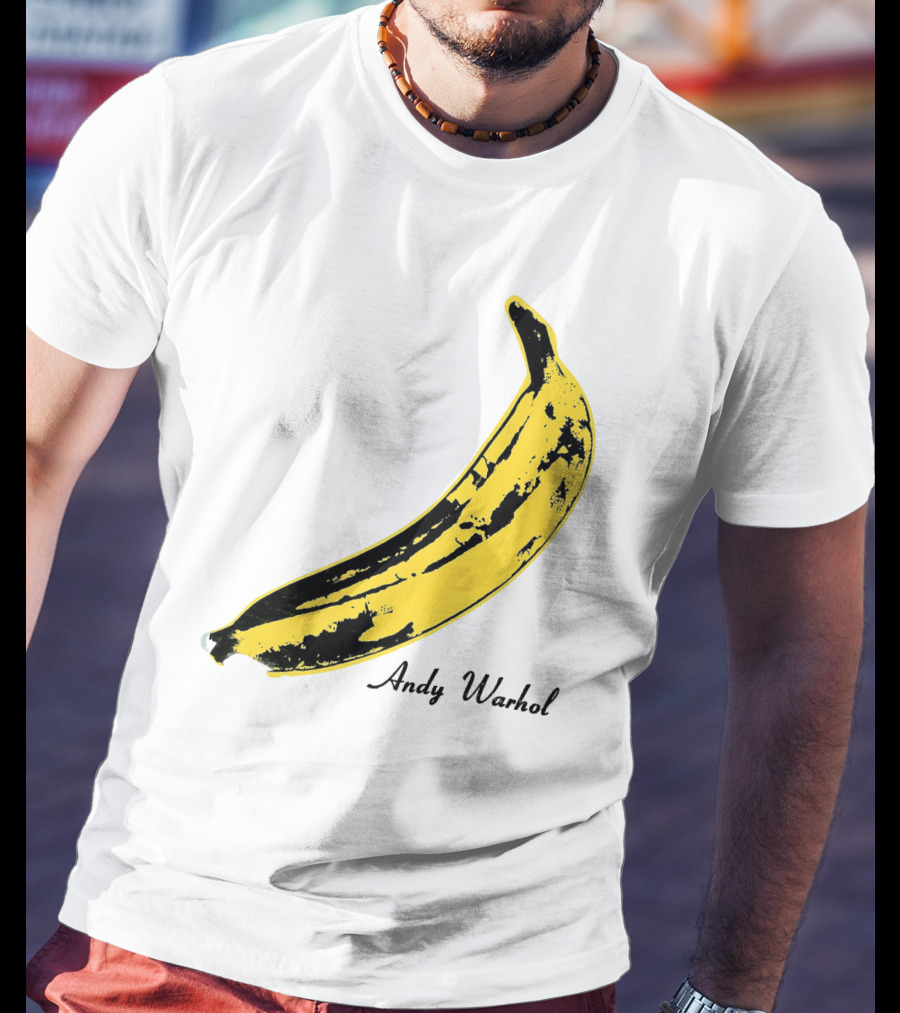 Andy Warhol Banana Art Tvu T-Shirt