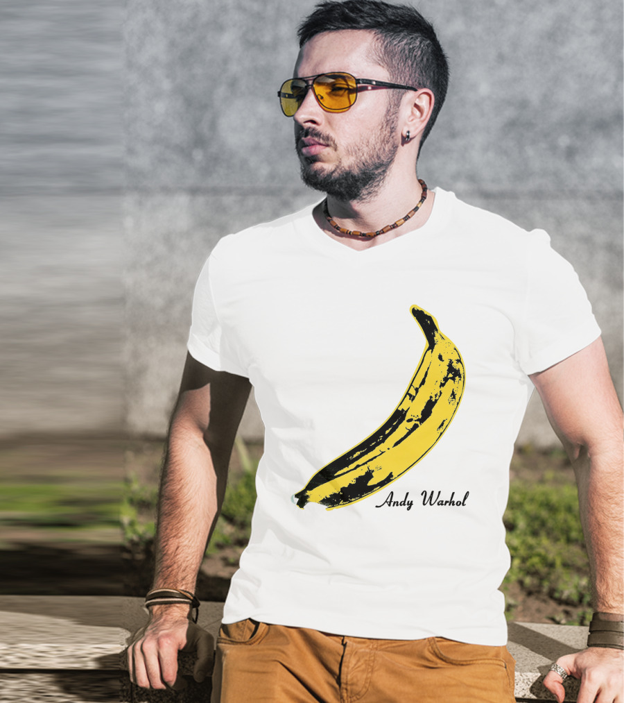 Andy Warhol Banana Art Tvu T-Shirt