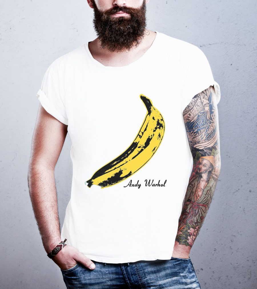 Andy Warhol Banana Art Tvu T-Shirt