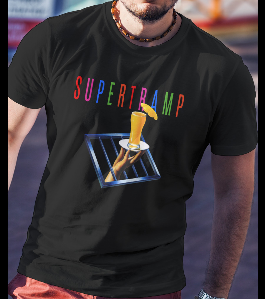 Supertramp Breakfast In America Album Artwork T-Shirt