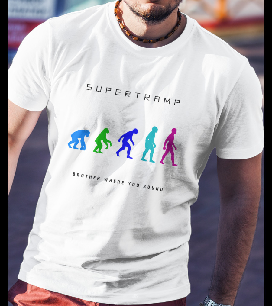 Supertramp Brother Where You Bound Evolution Sequence T-Shirt