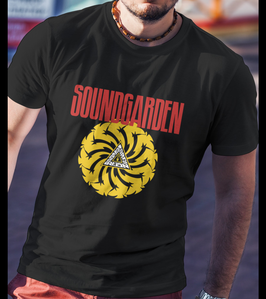 Soundgarden Yellow Spiral T-Shirt