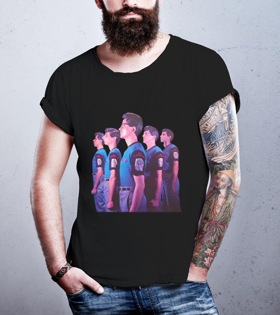 Kraftwerk The Man Machine Inspired  New Traditions Retro Style T-Shirt