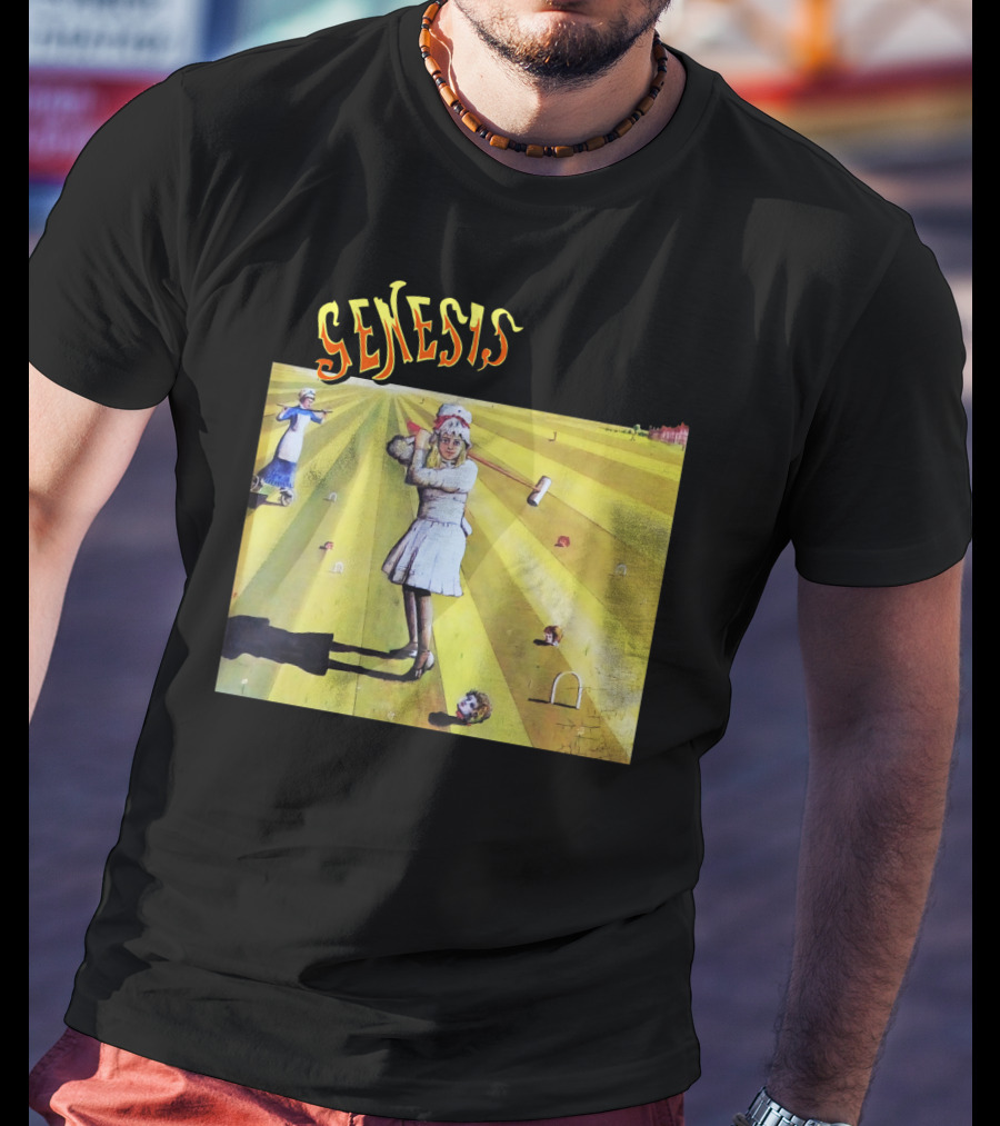 Genesis Croquet Vintage Art T-Shirt
