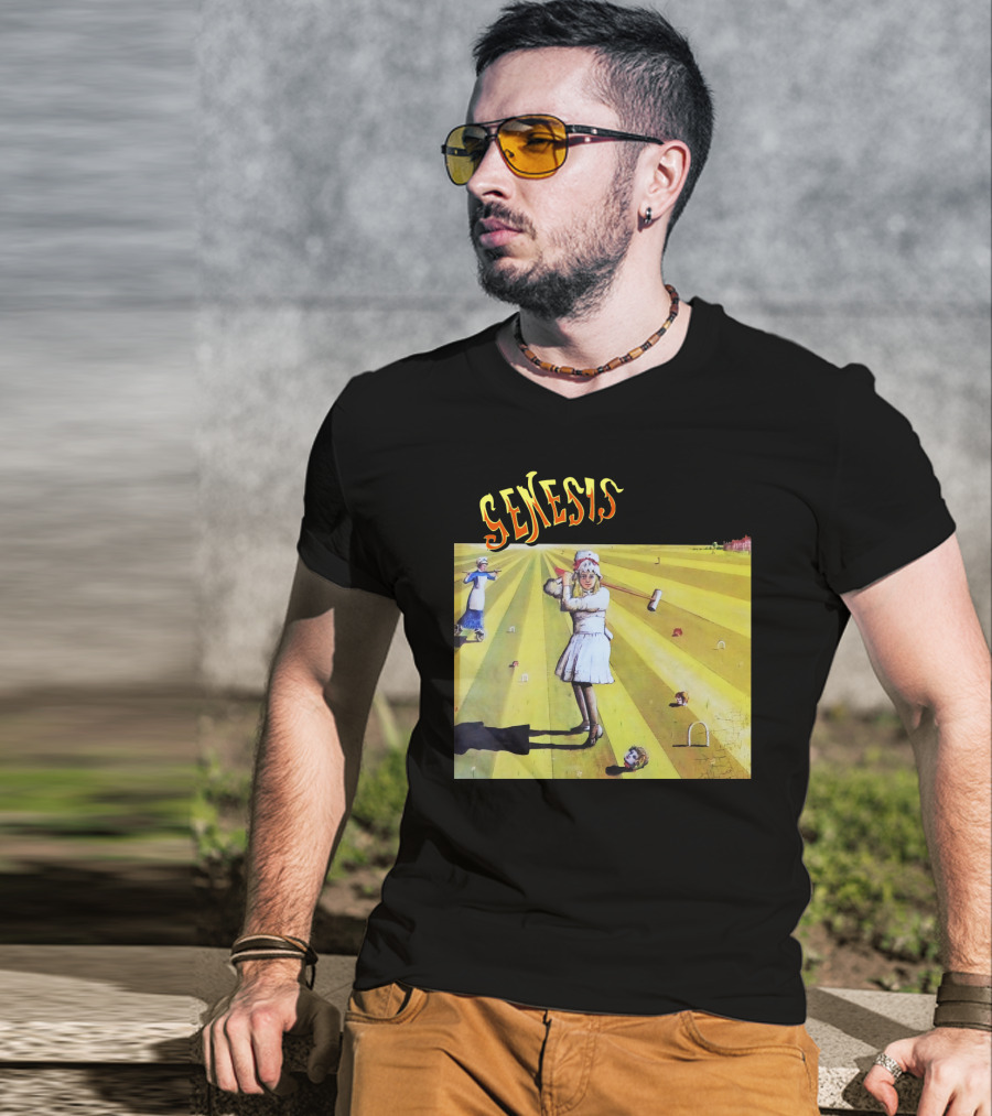 Genesis Croquet Vintage Art T-Shirt