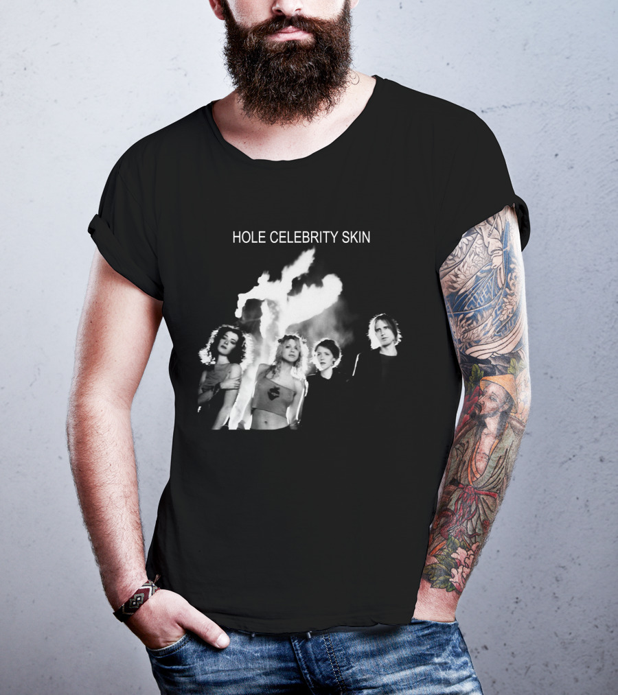 Hole Celebrity Skin T-Shirt