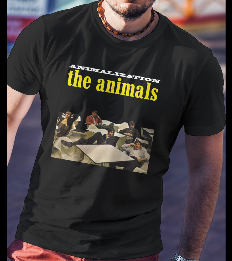 The Animals Animalization Album Cover Lounge Scene T-Shirt