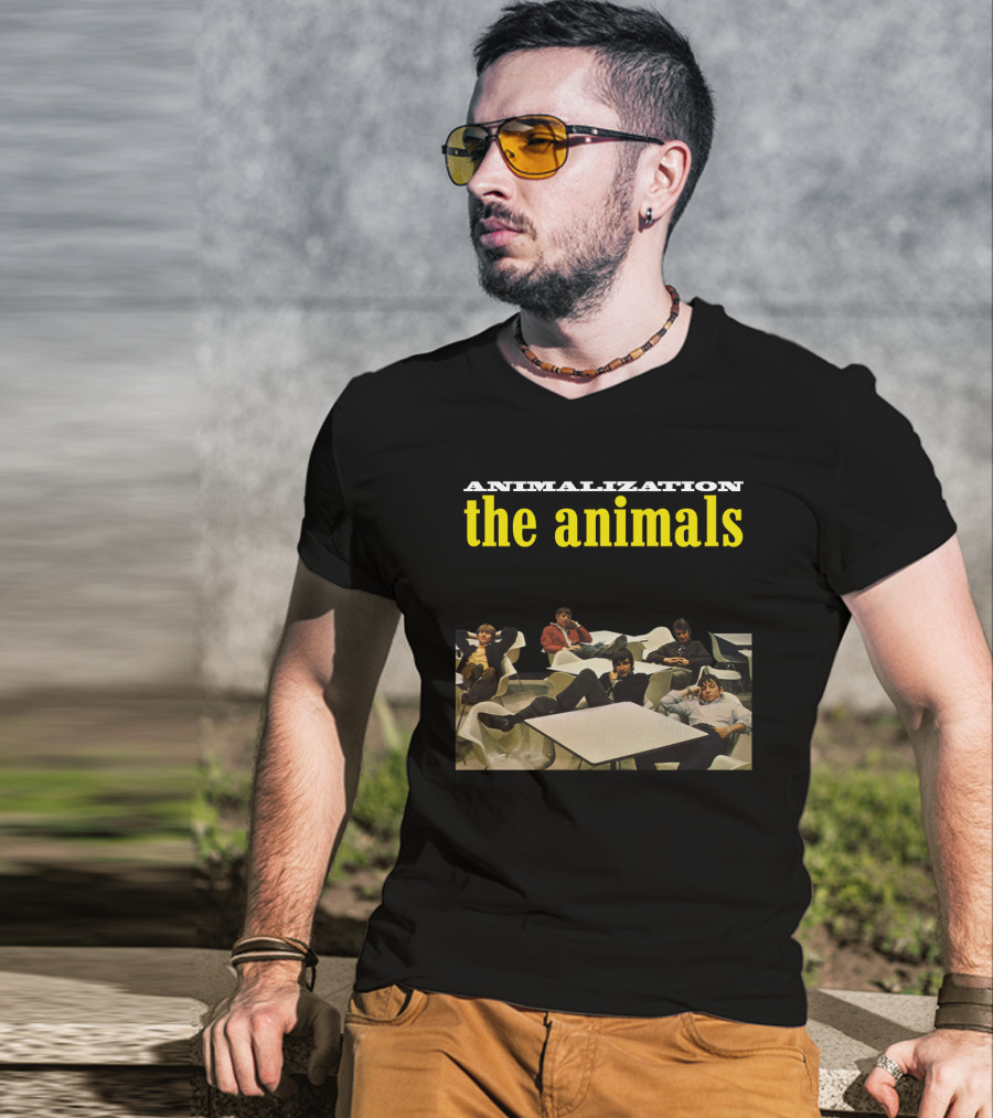 The Animals Animalization Album Cover Lounge Scene T-Shirt
