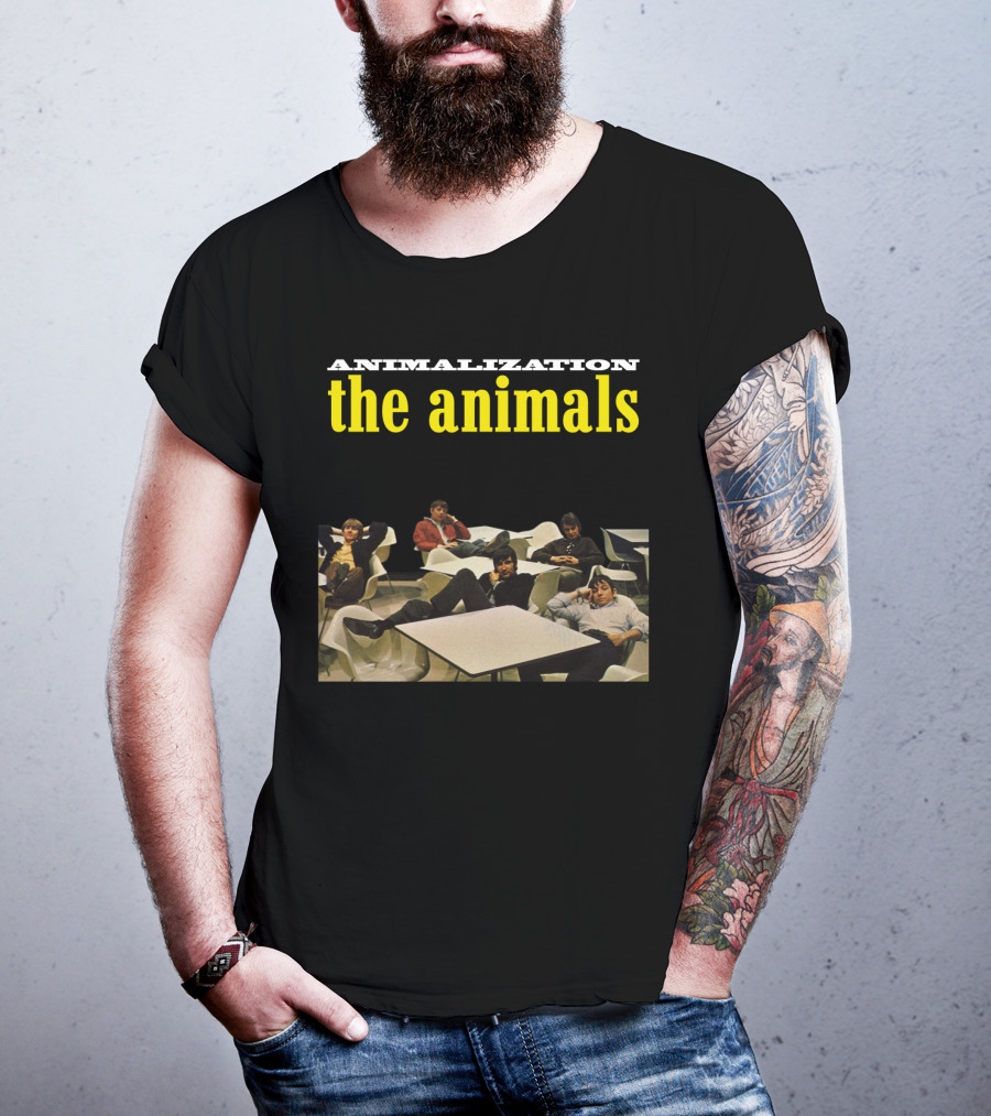 The Animals Animalization Album Cover Lounge Scene T-Shirt