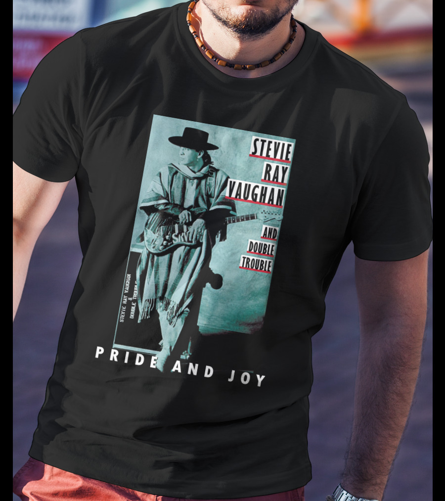 Stevie Ray Vaughan And Double Trouble Pride And Joy T-Shirt