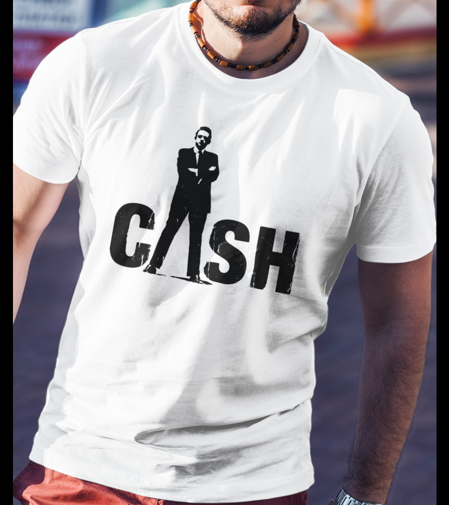Cash Silhouette Icon Standing Tall T-Shirt