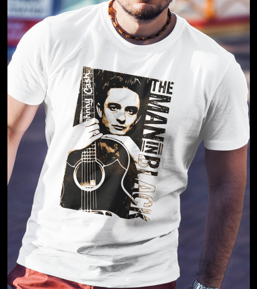 Johnny Cash The Man In Black T-Shirt