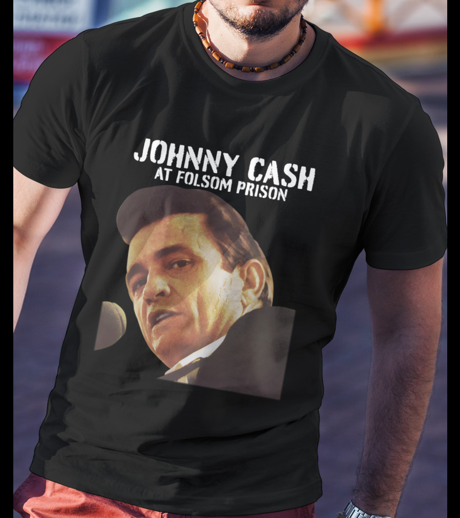 Johnny Cash At Folsom Prison T-Shirt