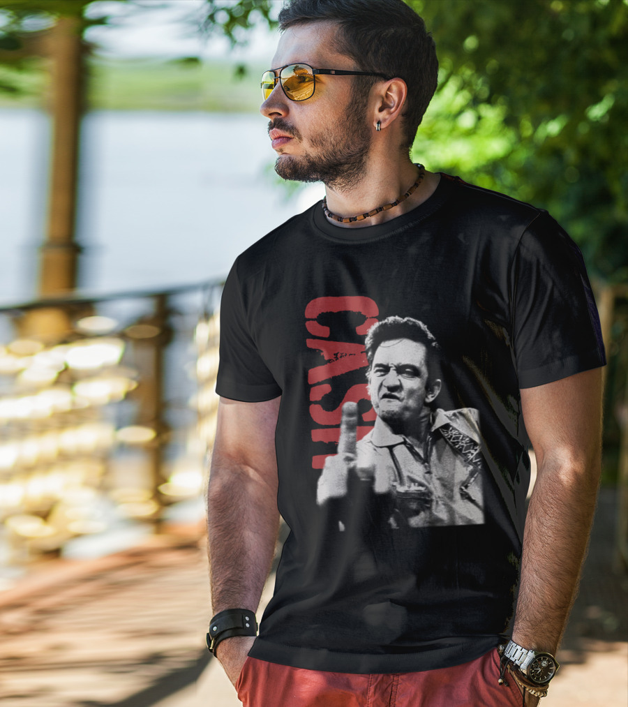 Johnny Cash Iconic Image Jnc T-Shirt