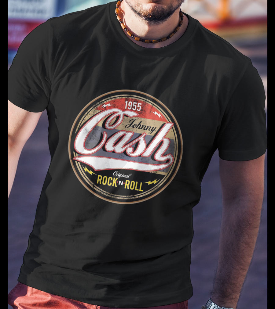 Johnny Cash 1955 Original Rock N Roll T-Shirt