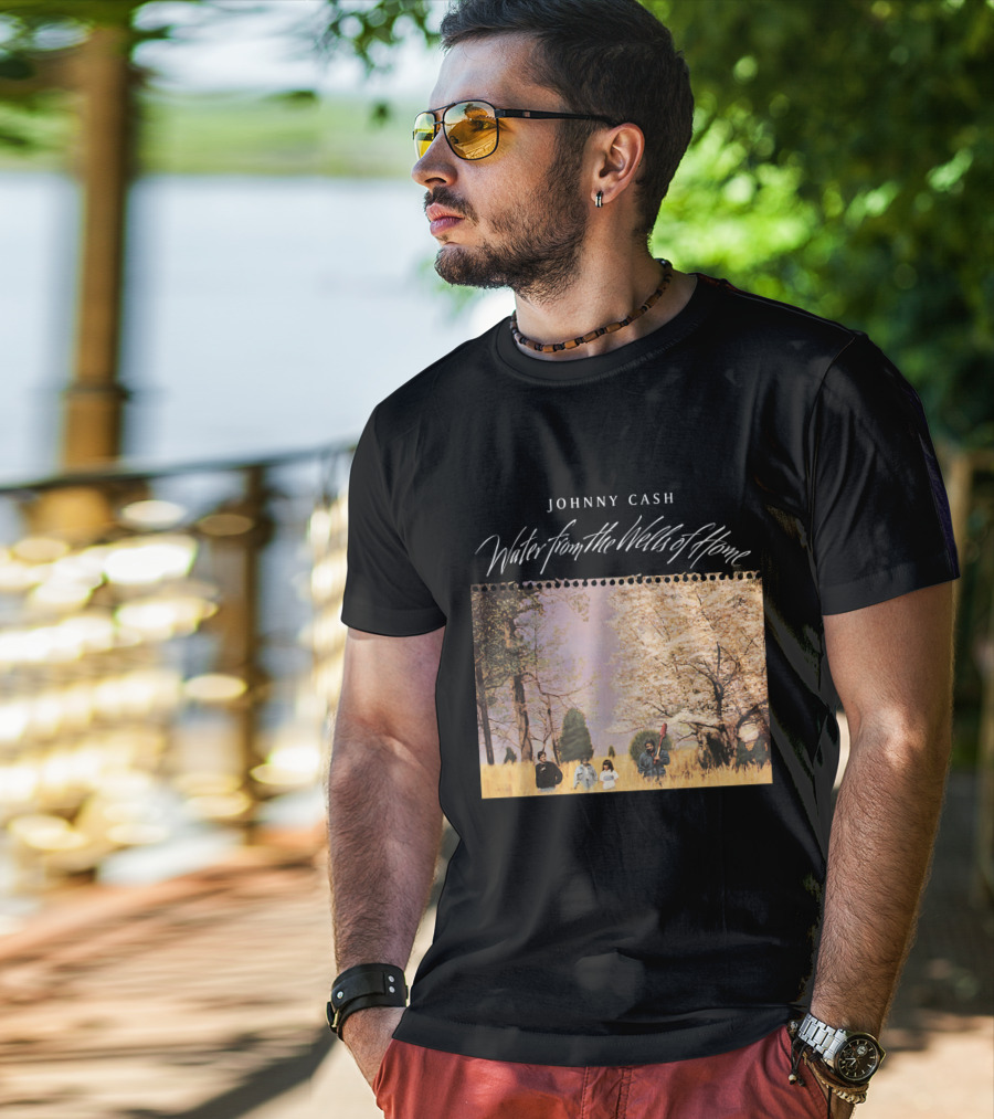 Johnny Cash Water From The Wells Of Home T-Shirt