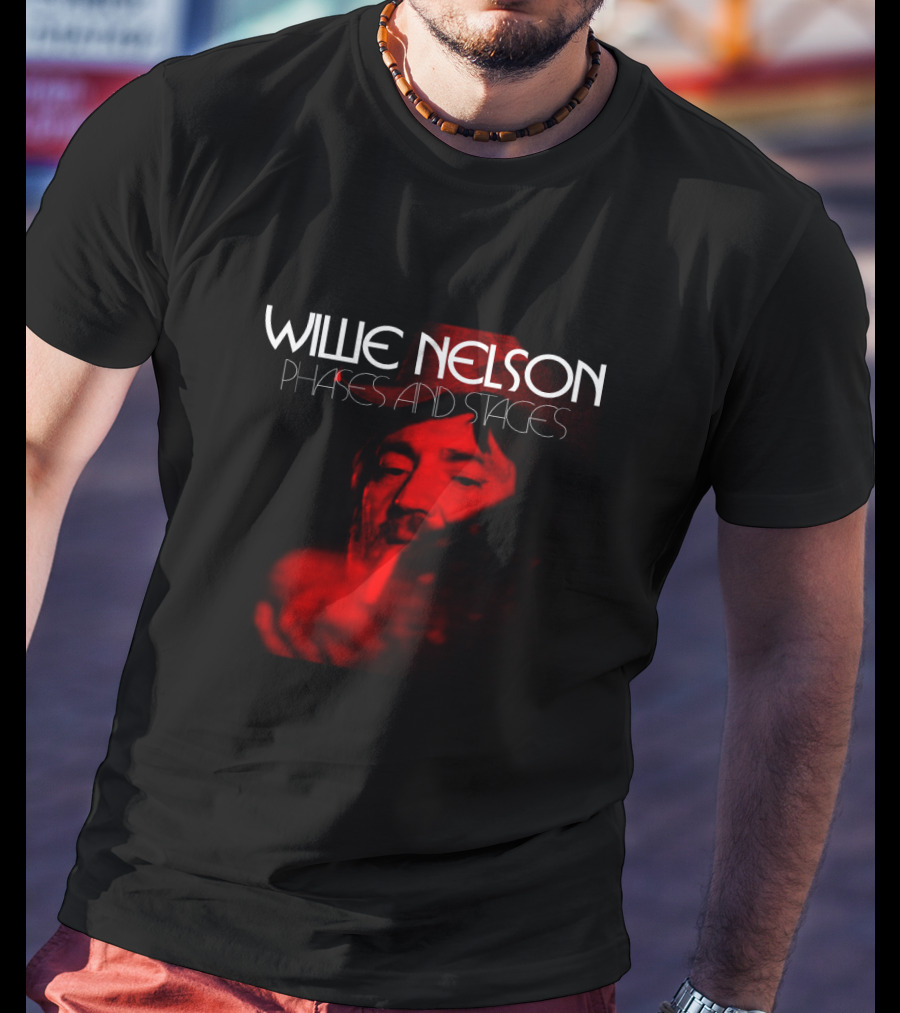 Willie Nelson Phases And Stages T-Shirt