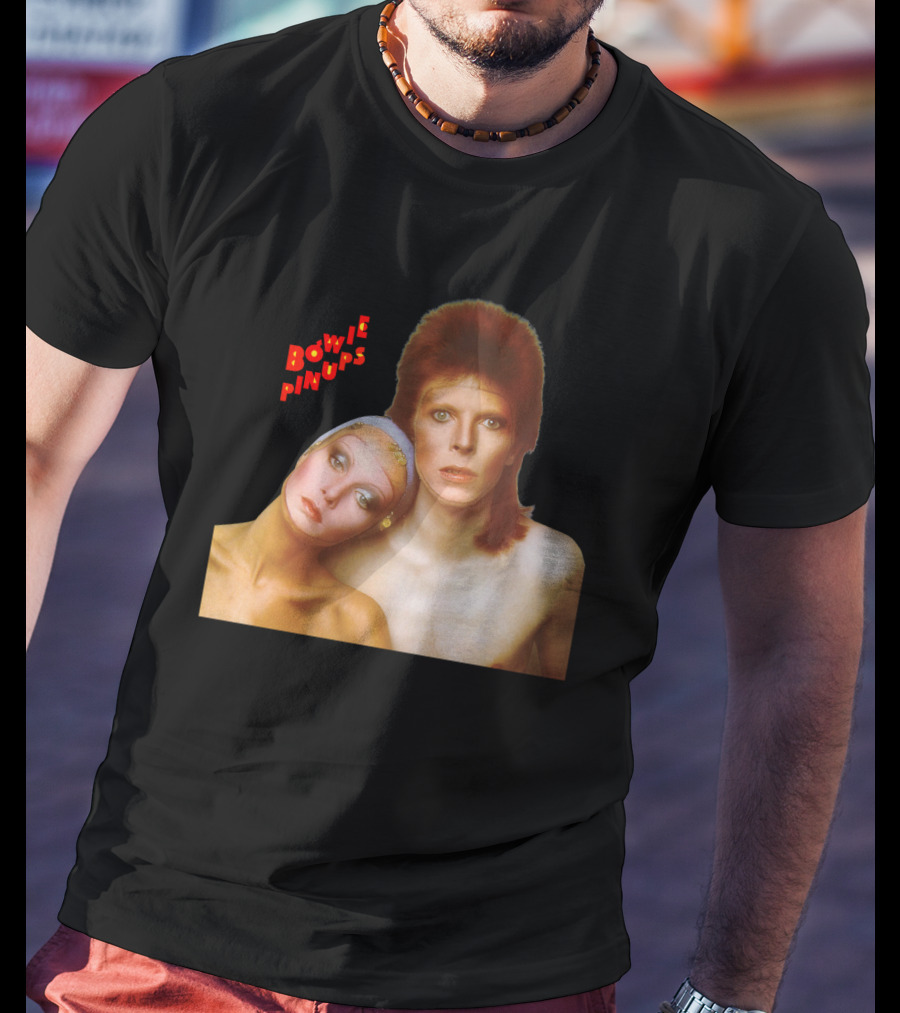 Bowie Pinups 24 Classic Album Cover T-Shirt