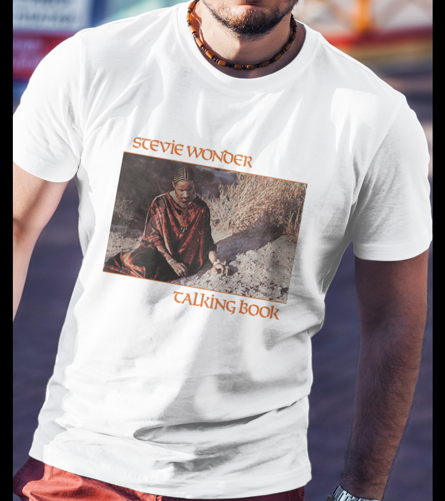 Stevie Wonder Talking Book Album Cover T-Shirt