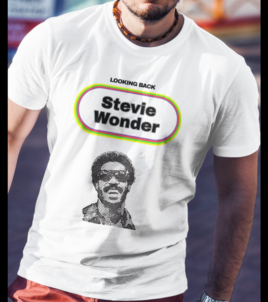 Looking Back Stevie Wonder T-Shirt