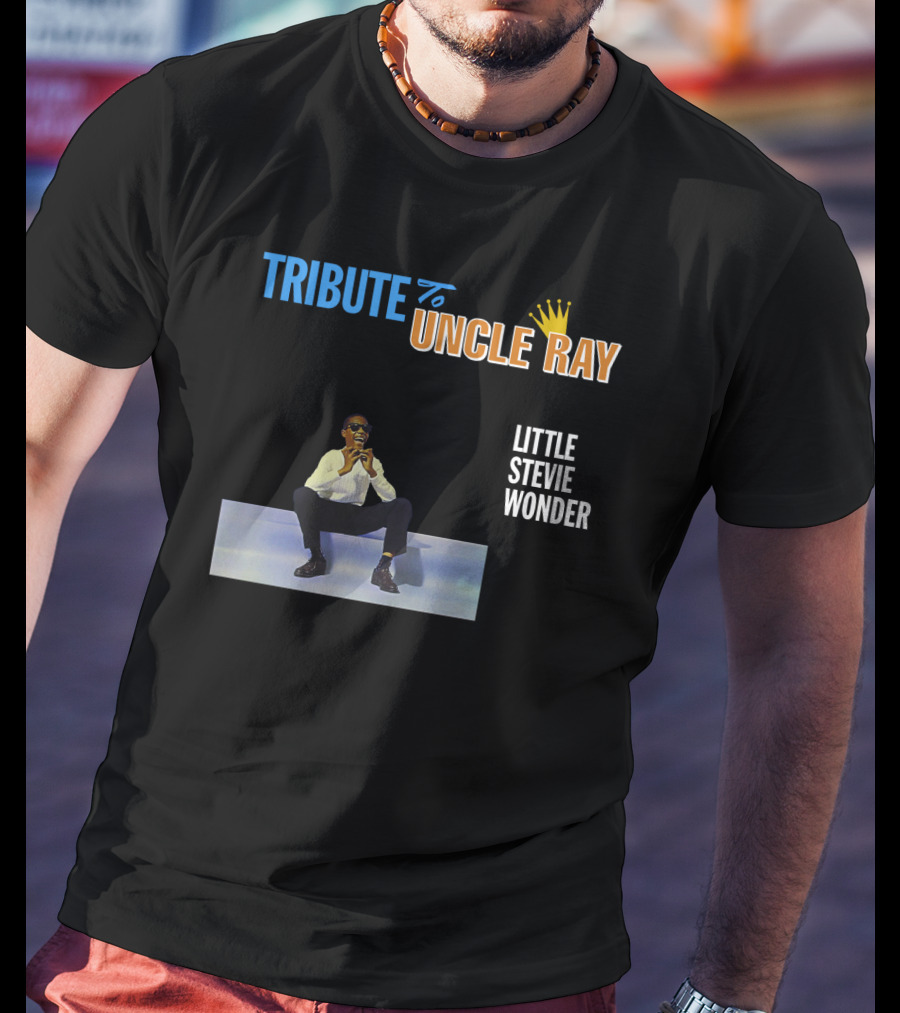 Tribute To Uncle Ray Little Stevie Wonder T-Shirt