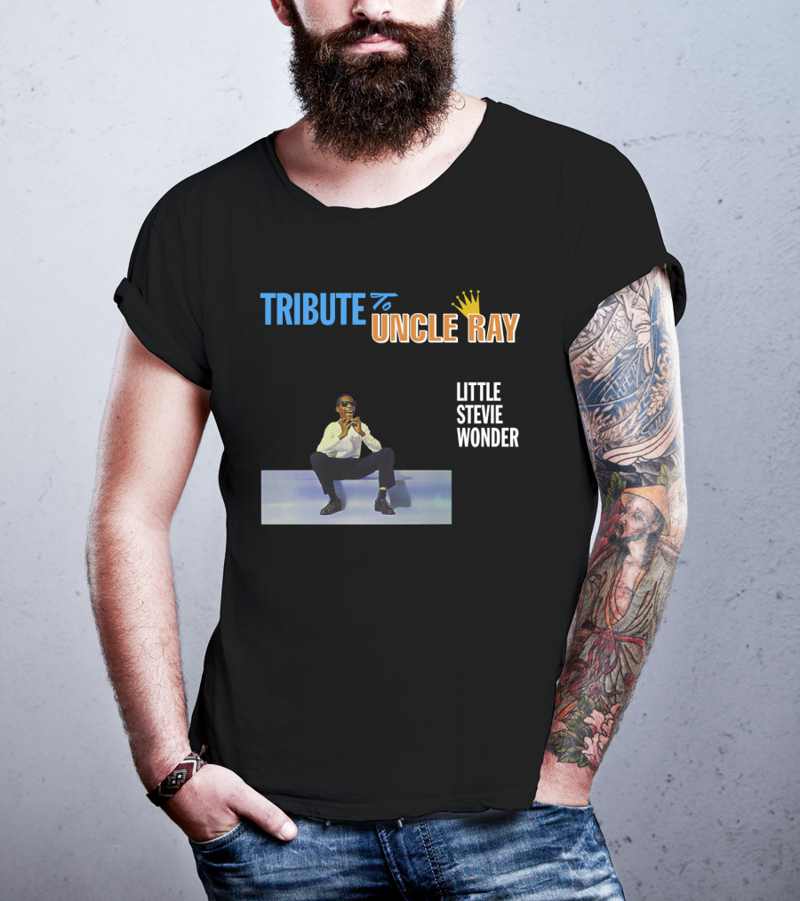 Tribute To Uncle Ray Little Stevie Wonder T-Shirt