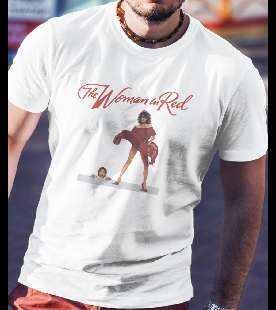 The Woman In Red Movie Poster T-Shirt