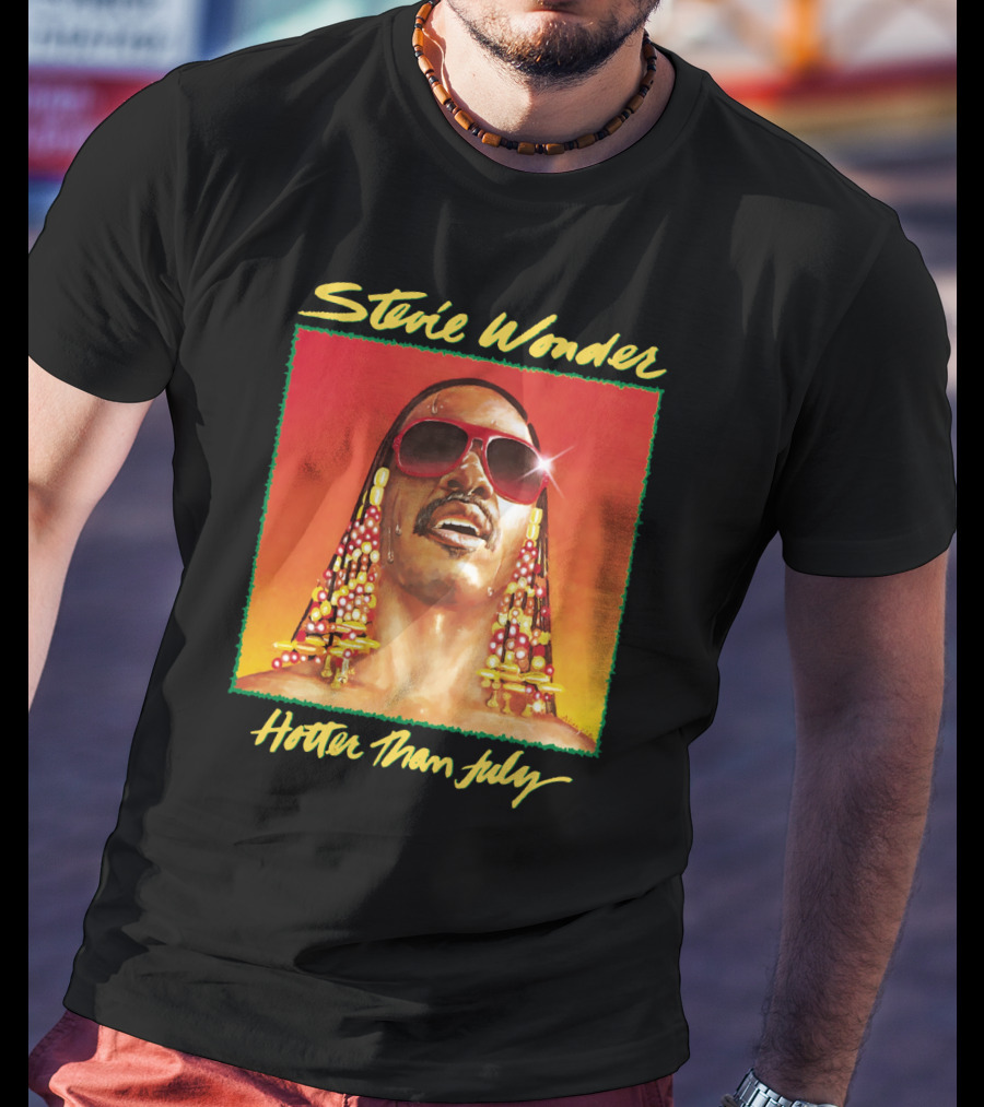 Stevie Wonder Hotter Than July T-Shirt