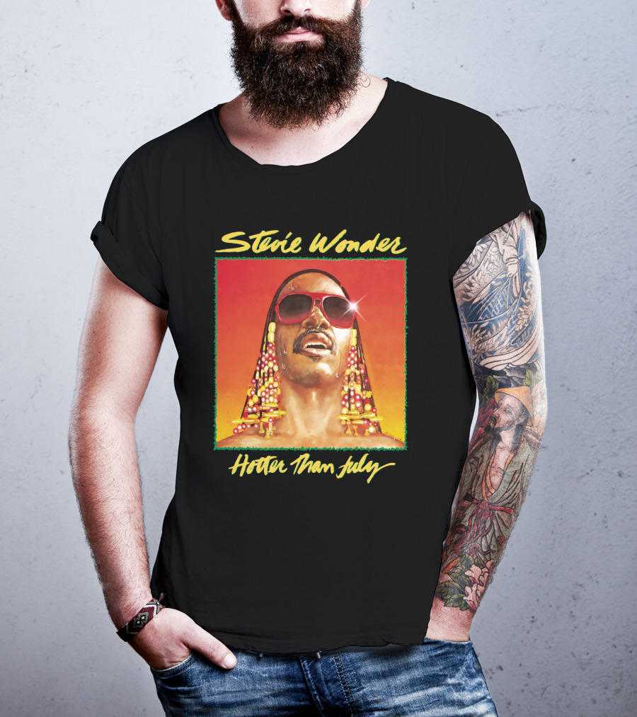 Stevie Wonder Hotter Than July T-Shirt