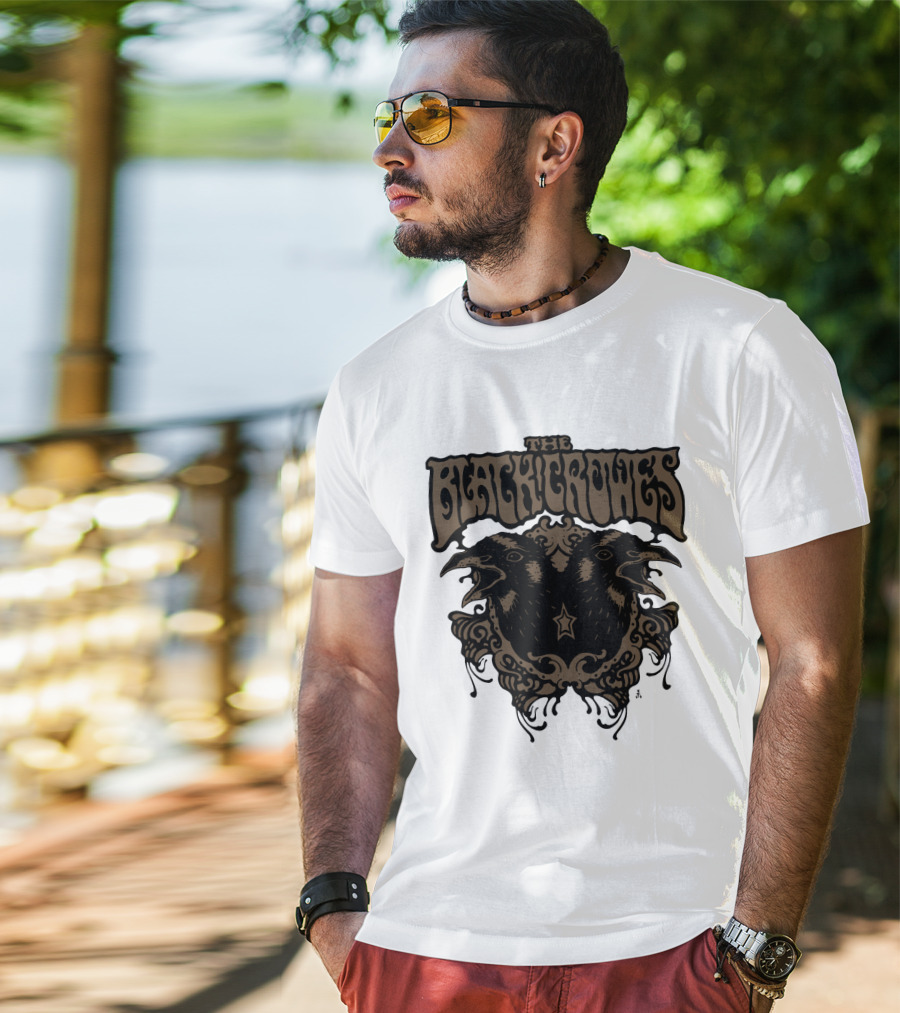 The Black Crowes Two Crows Ornate T-Shirt