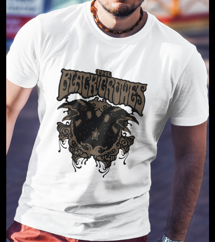 The Black Crowes Two Crows Ornate T-Shirt